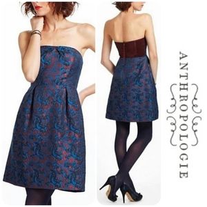🆕Anthropologie🌷Leifnotes Brocade Holiday Dress